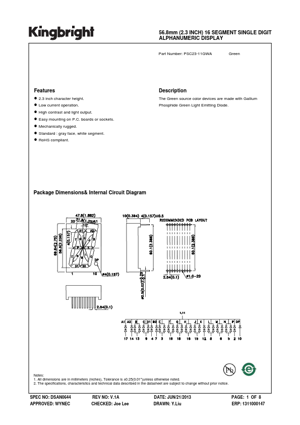 PSC23-11GWA