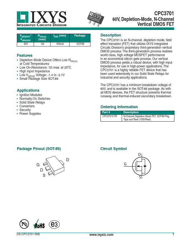 CPC3701CTR