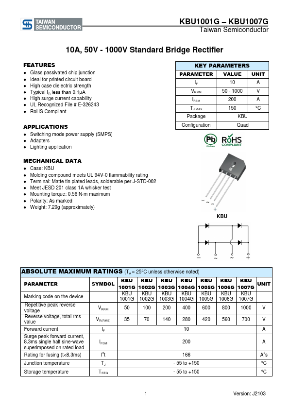 KBU1006G