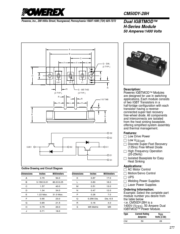 CM50DY-28H