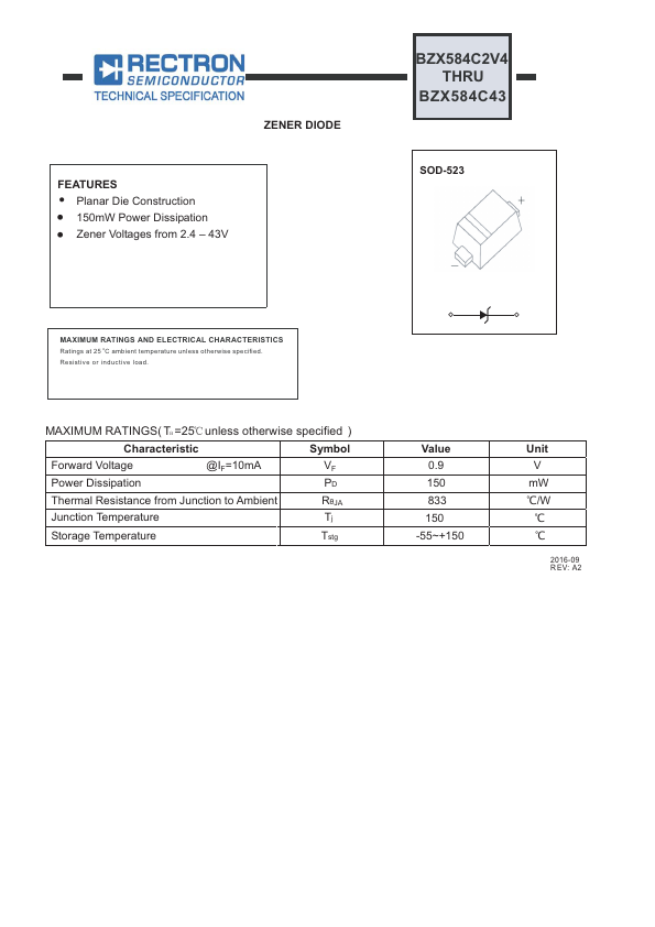 BZX584C3V6