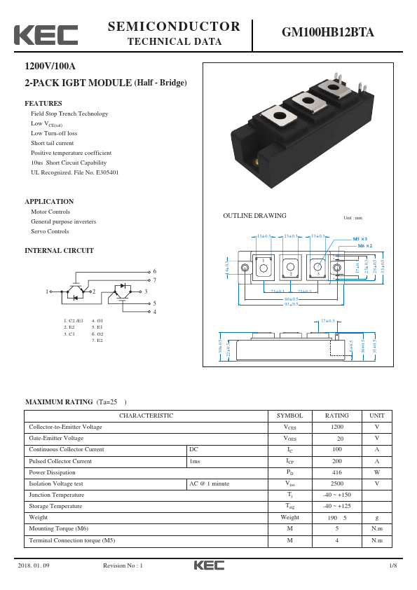 GM100HB12BTA