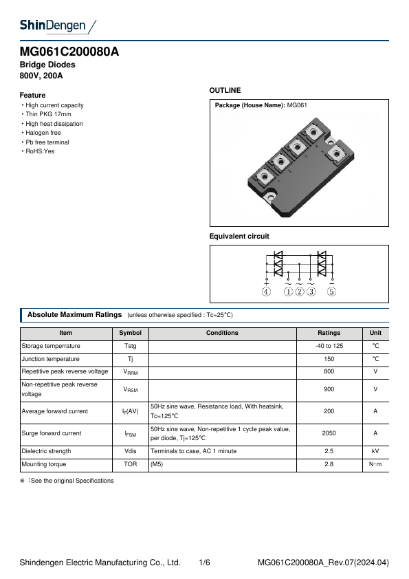 MG061C200080A