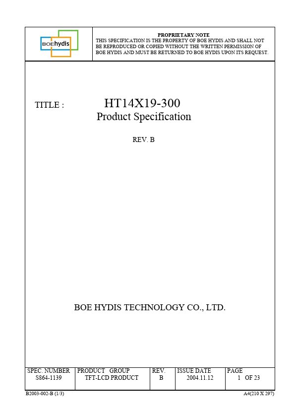 HT14X19-300