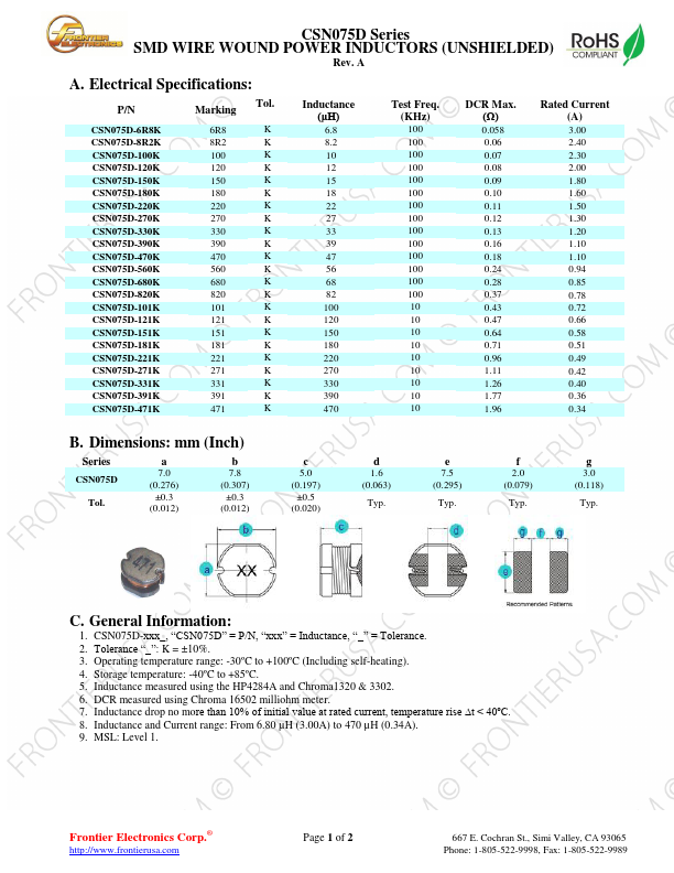 CSN075D