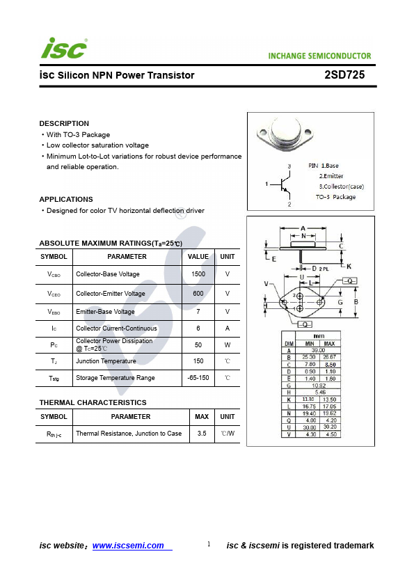 2SD725