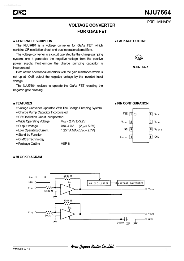 NJU7664