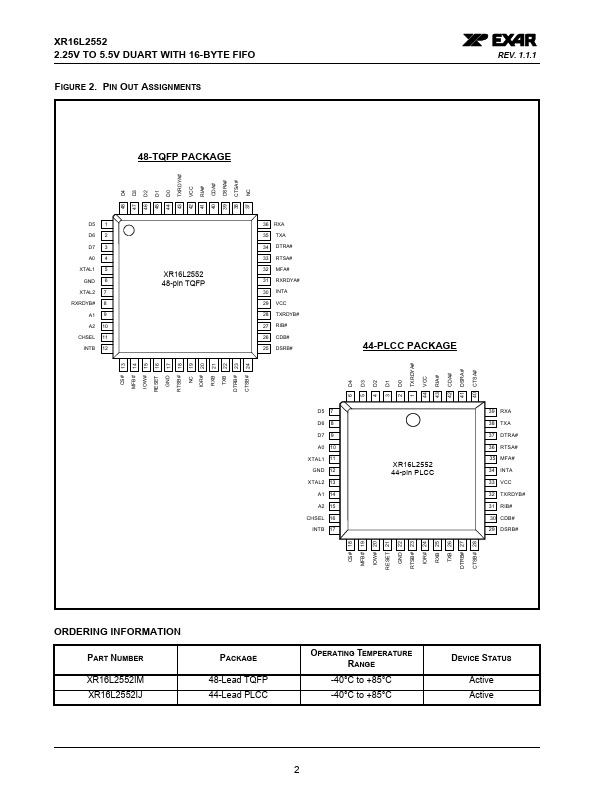 XR16L2552