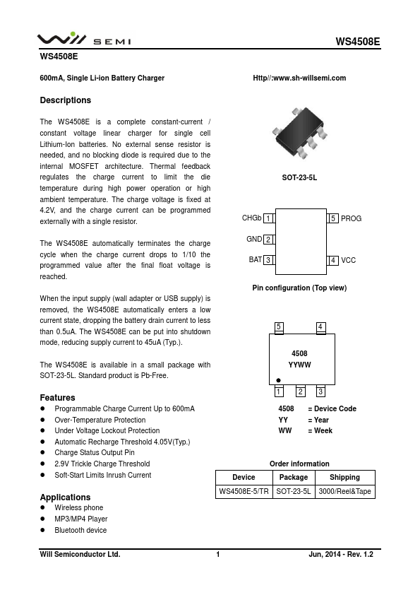 WS4508E