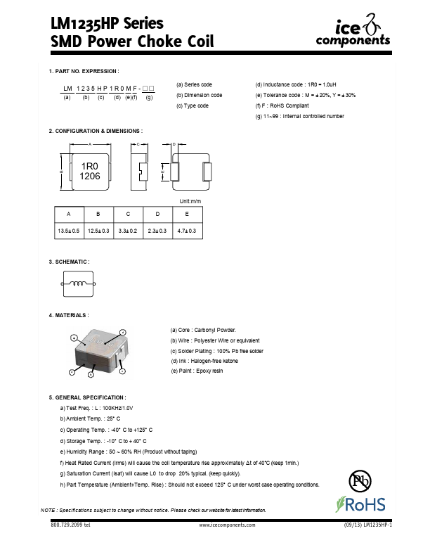 LM1235HPR10YF