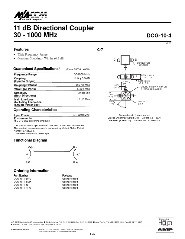 DCG-10-4SMA