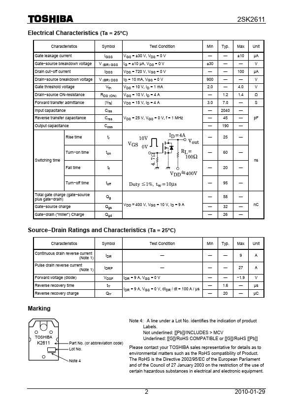 2SK2611