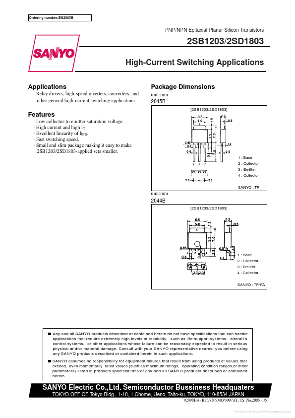 2SB1203