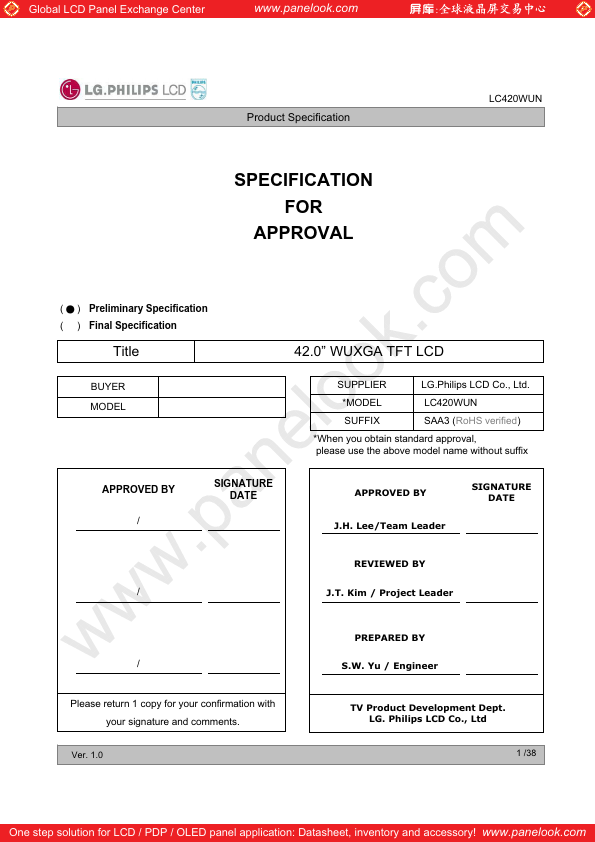 LC420WUN-SAA3