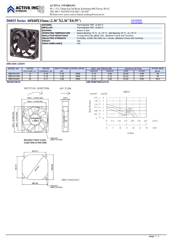 D6015V24H