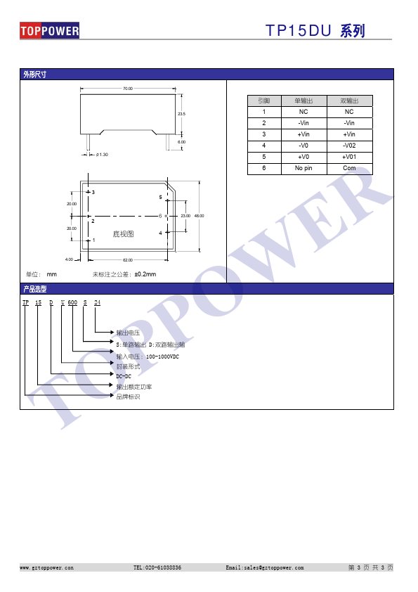 TP15DU600D12