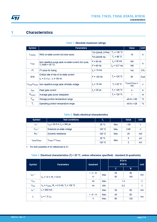 BTB16-800B