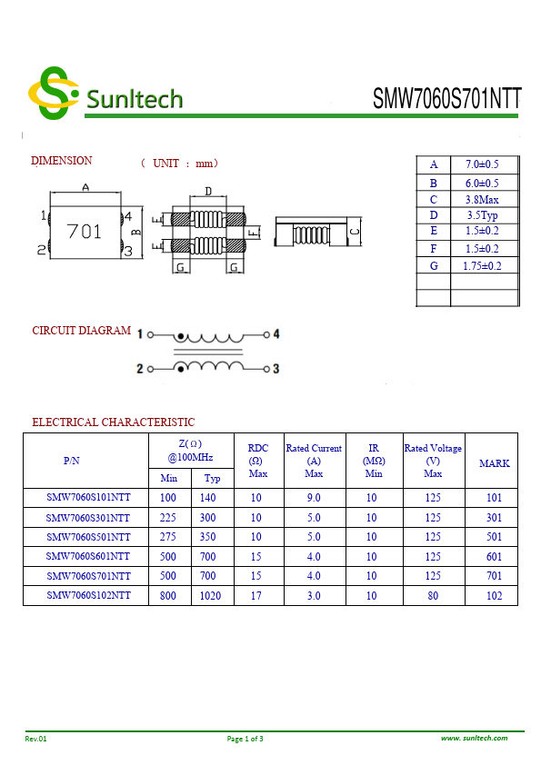 SMW7060S601NTT