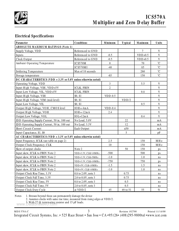 ICS570A