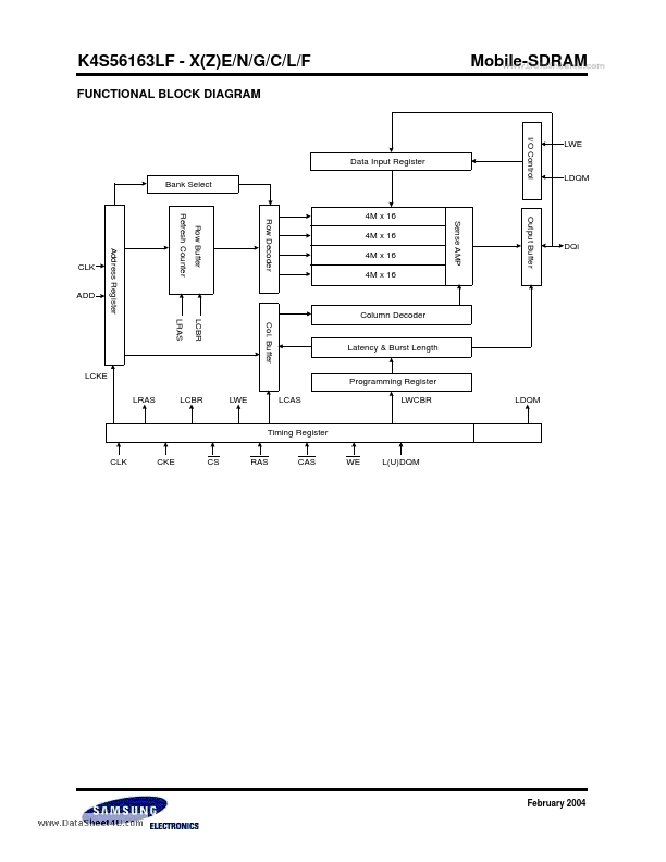 K4S56163LF-XG