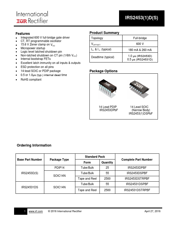 IRS2453DS