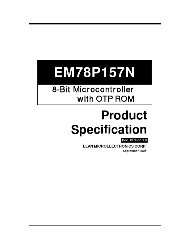 EM78P157N