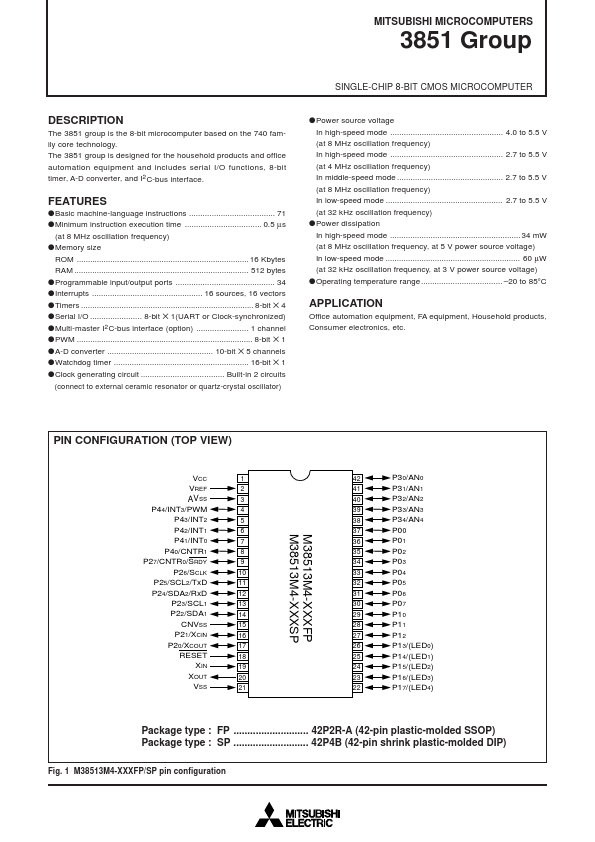 M38513M4-C56FP