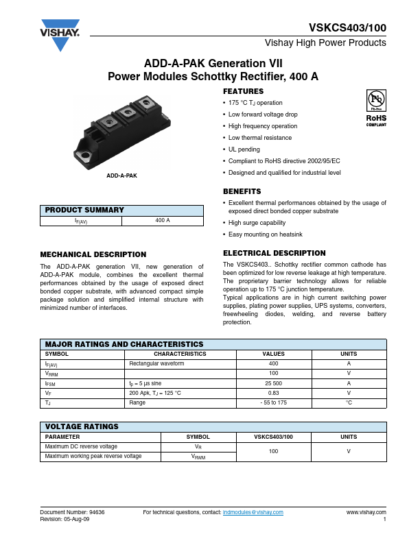 VSKCS403-100