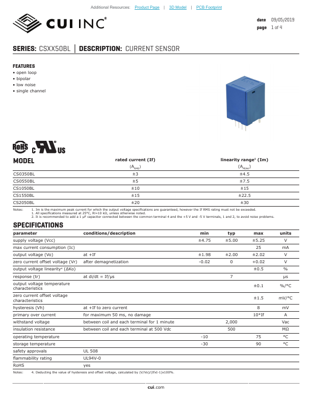 CS2050BL