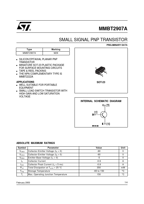 MMBT2907A