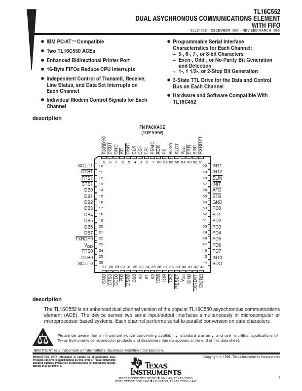 TL16C552