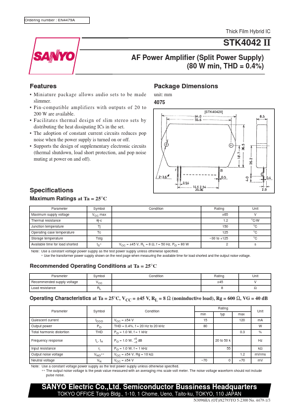 STK4042II