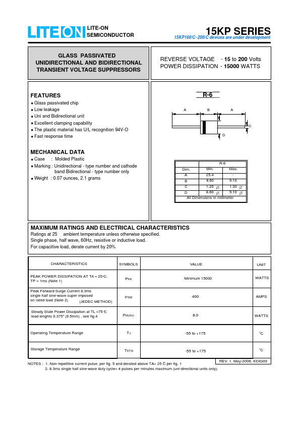 15KP130C