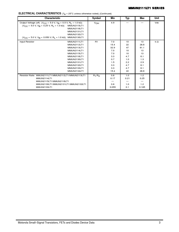 MMUN2130LT1