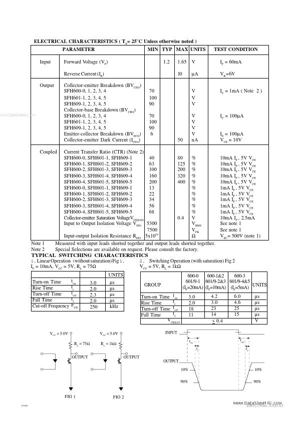 SFH601-4