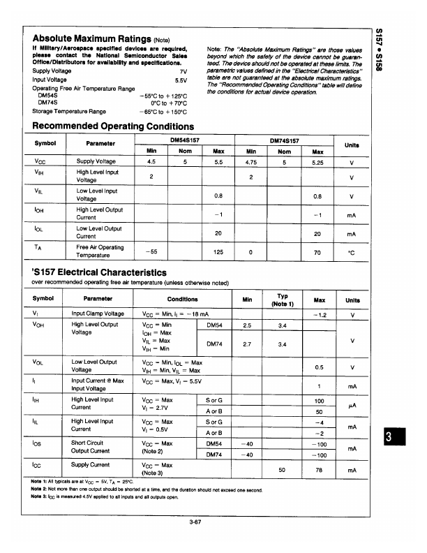 DM74S158