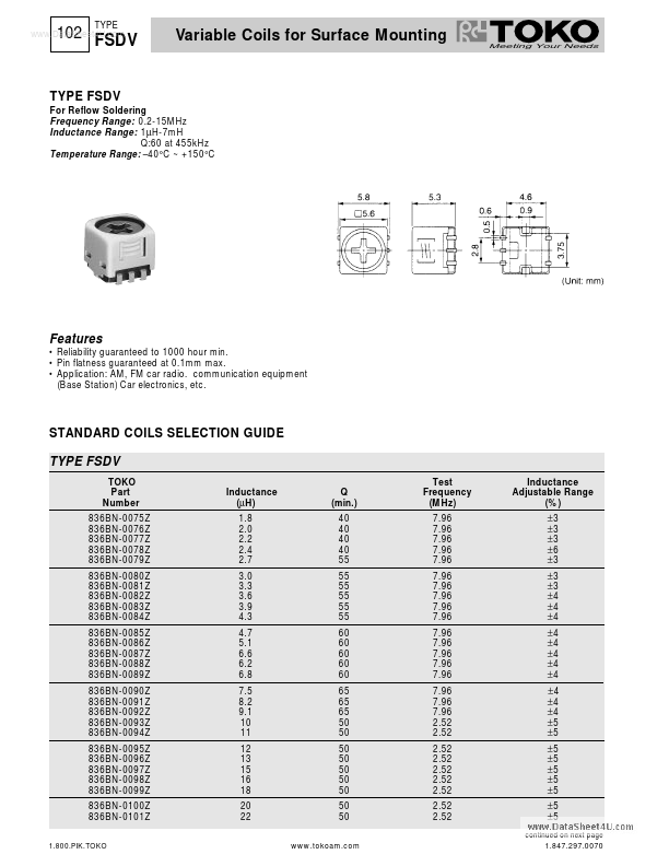 836BN-0109Z