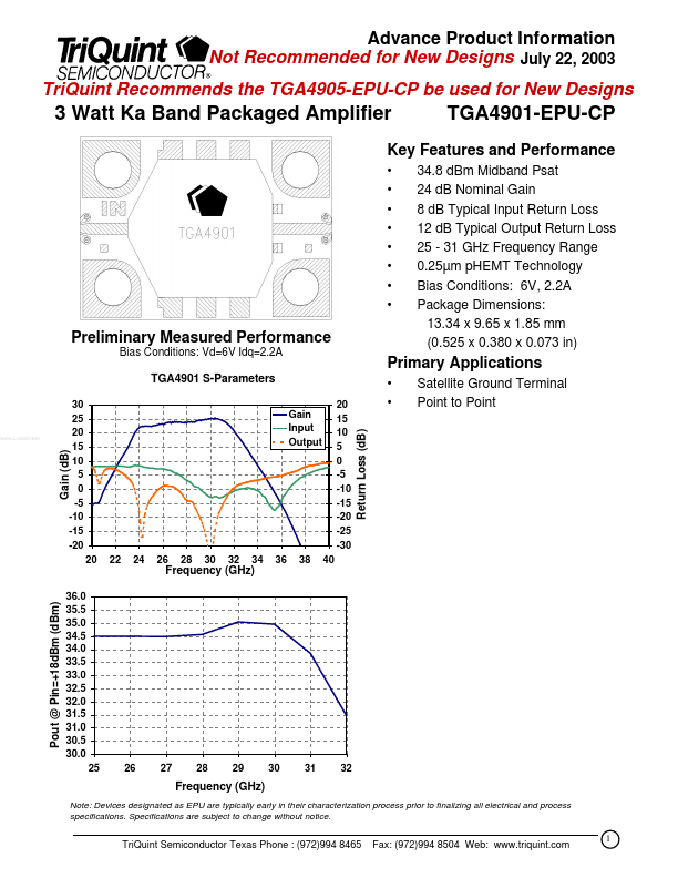 TGA4901-EPU-CP