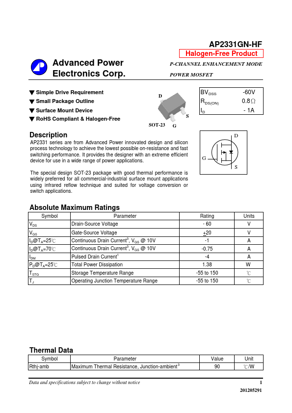 AP2331GN-HF