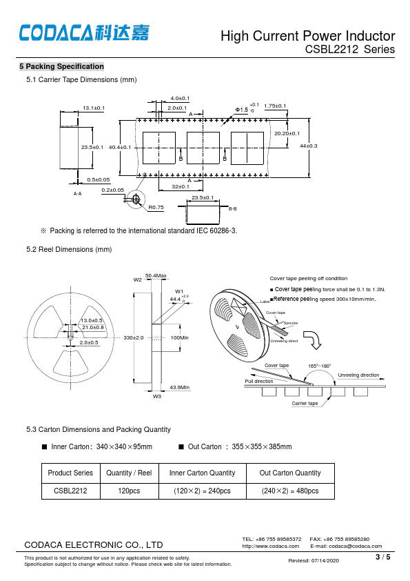 CSBL2212-560M