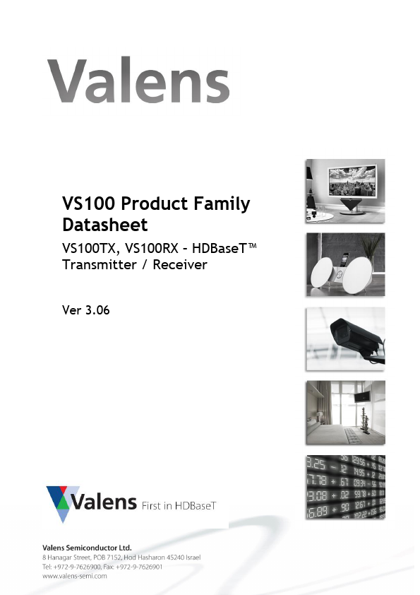VS100TX Datasheet Preview