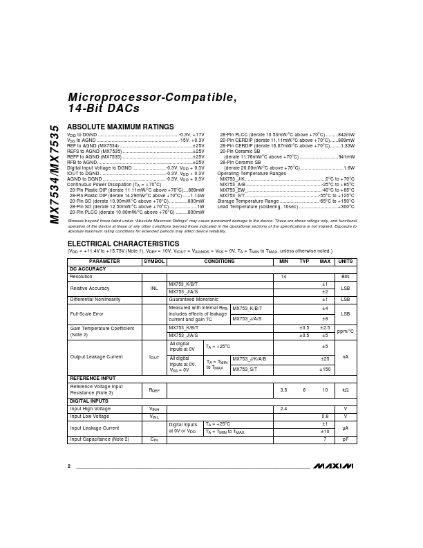 MX7534TD