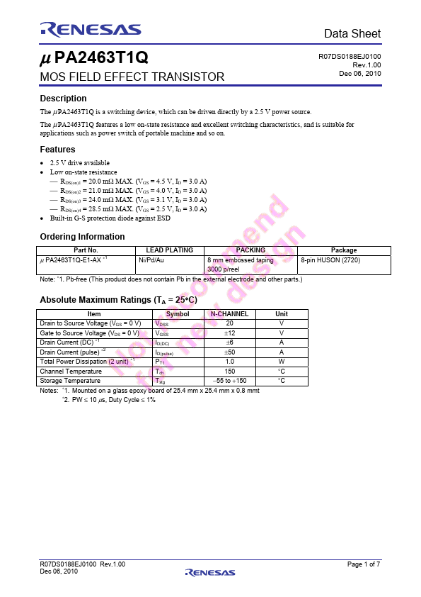 UPA2463T1Q