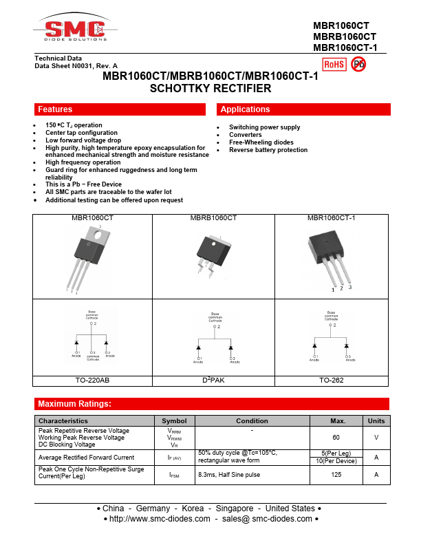 MBRB1060CT