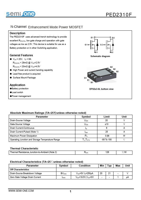 PED2310F