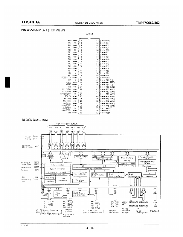 TMP47C862N