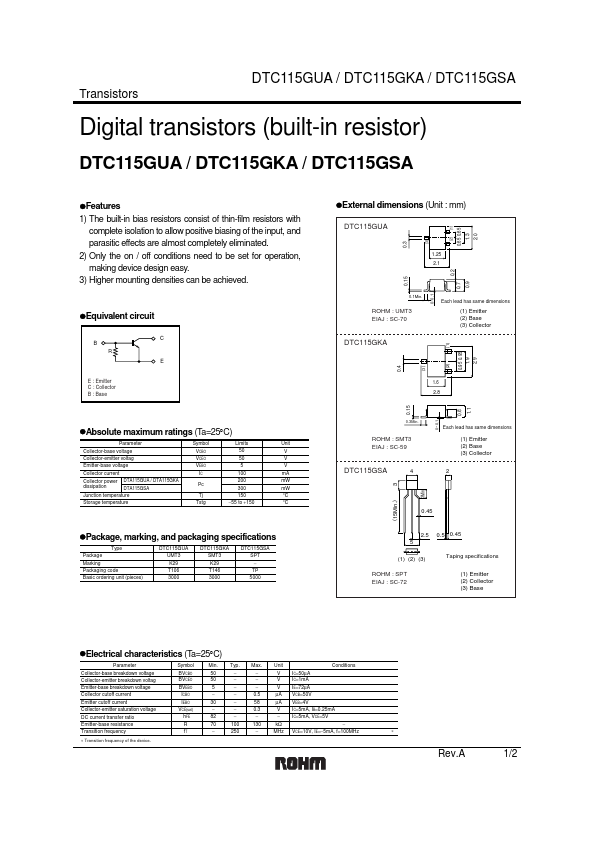 DTC115GSA