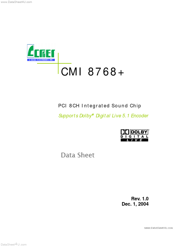 CMI8768+