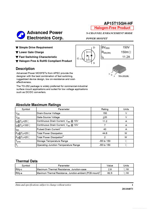 AP15T15GH-HF