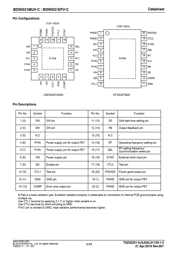 BD90521EFV-C